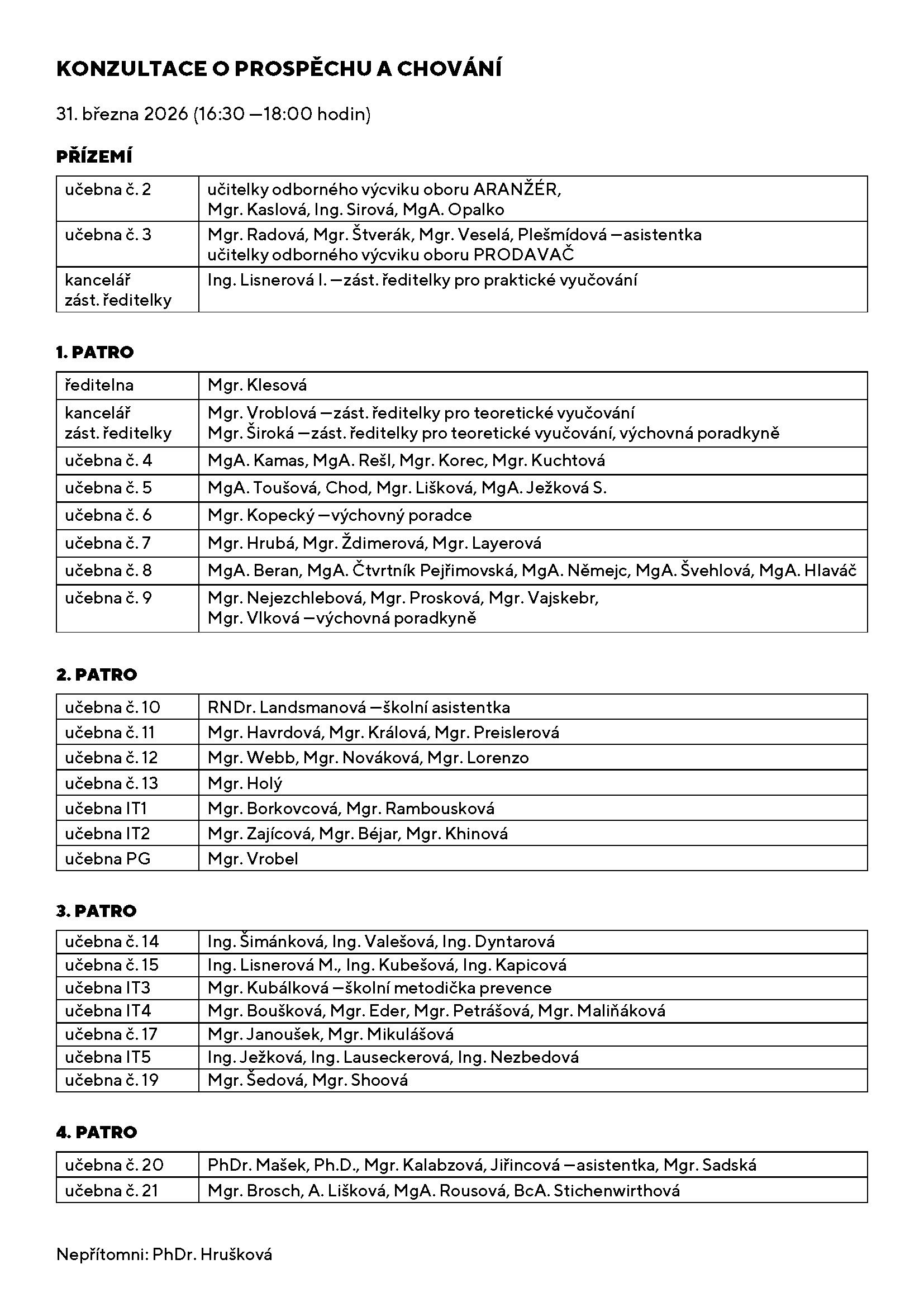 tridni schuzky podzim 2025 2