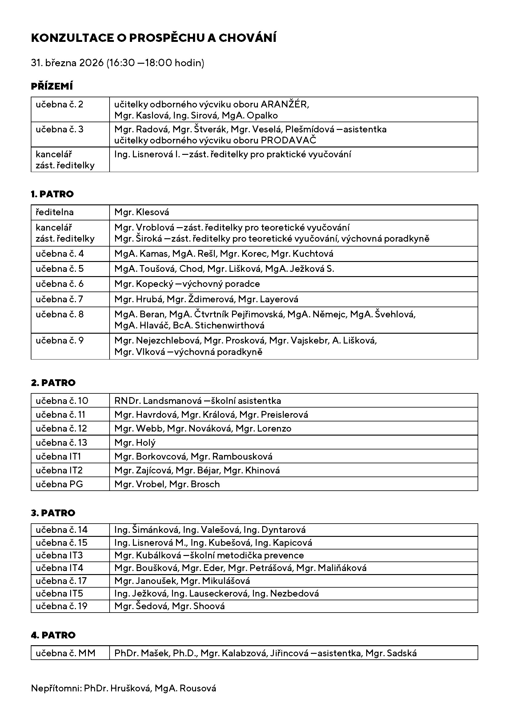 tridni schuzky podzim 2025 2
